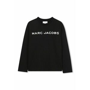 Bluza din bumbac cu logo - Alb/Negru imagine