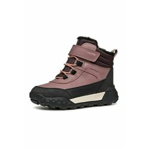 Ghete impermeabile cu bareta velcro - Negru/Violet tyrian/Roz prafuit imagine