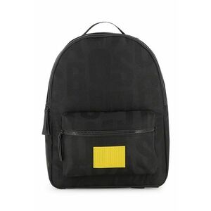 Rucsac din material textil cu logo - Negru imagine
