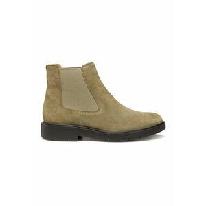 Ghete Chelsea de piele intoarsa - Verde fistic imagine