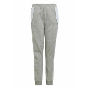 Pantaloni de trening din amestec de bumbac - pentru fotbal - Alb/Gri imagine