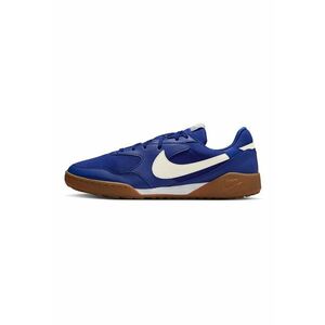 Pantofi sport TERRA MANTA din piele ecologica cu garnituri din material textil - Alb/Albastru royal imagine