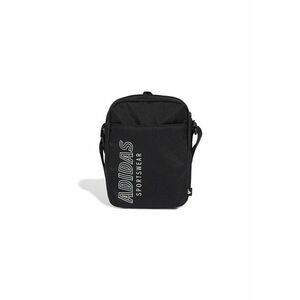 Geanta crossbody cu logo - Alb/Negru imagine