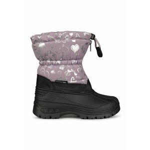 Cizme de iarna pentru trekking Bora - Negru/Argintiu/Lila pal imagine