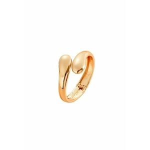 Bratara aurie - forma abstracta - Diametru: 6 cm - Patry C8 imagine