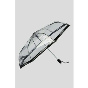 Umbrela automata cu aspect transparent - Negru/Transparent imagine