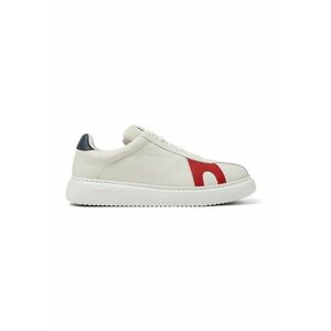 Pantofi sport de piele cu garnituri contrastante Runner K21 - Rosu/Alb murdar/Bleumarin imagine