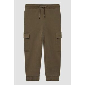 Pantaloni de trening cargo cu snur - Maro inchis imagine