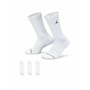 Set de sosete unisex pentru baschet - 3 perechi - Alb imagine