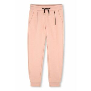 Pantaloni de trening cu snur in talie - Piersica imagine