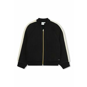 Bluza de trening cu fermoar - Negru imagine