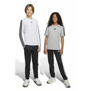 Pantaloni de trening regular fit cu buzunare laterale - Negru imagine