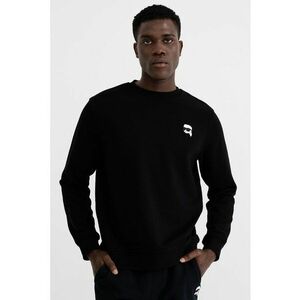 Bluza de trening din amestec de bumbac - Negru imagine