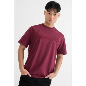 Tricou de bumbac Hampthon - Visiniu imagine