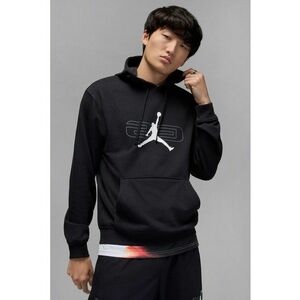 Hanorac din material fleece cu logo pentru baschet - Alb/Negru imagine