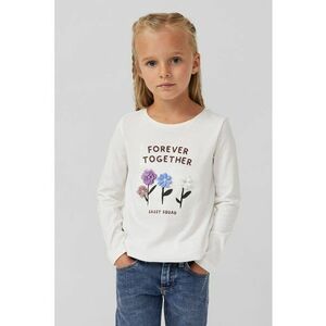 Bluza cu imprimeu grafic - Alb/Lila/Albastru deschis imagine