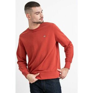 Bluza de trening cu decolteu la baza gatului Shield - Caramiziu imagine