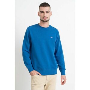 Bluza de trening cu decolteu la baza gatului Shield - Albastru azur imagine