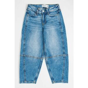 Blugi relaxed fit cu buzunare - Albastru imagine