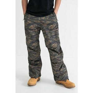 Pantaloni cargo P-Anic - Maro/Kaki inchis imagine