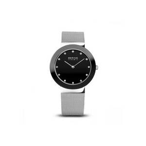 Ceas dama ceramic - inox - 33mm - alb imagine