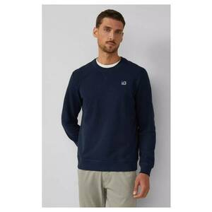 Bluza de trening regular-fit cu aplicatie logo - Bleumarin inchis imagine