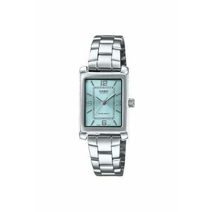 Ceas de dama LTP-1234DD-2A - ion placat - cadran albastru aqua - 21x07.4mm imagine