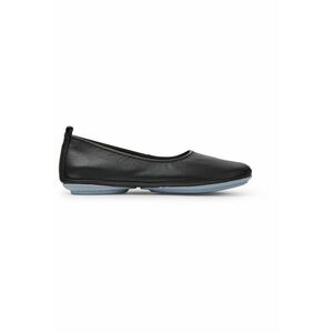 Balerini din piele Right Nina - Negru imagine