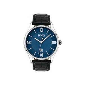 Ceas bărbați - Governor - mecanism Quartz - inox - piele - 42mm imagine