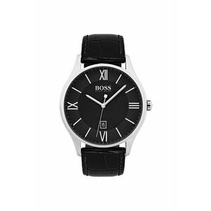 Ceas Barbati Governor - quartz - inox - piele naturala - 43mm imagine