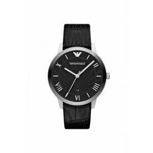 Ceas Barbati - 41mm - inox - piele naturală imagine