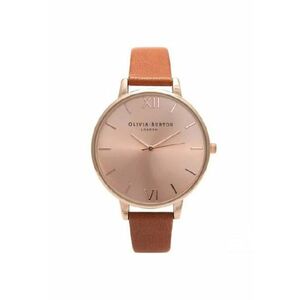 Ceas de femei - Big Dial - inox - 38mm - piele naturală imagine