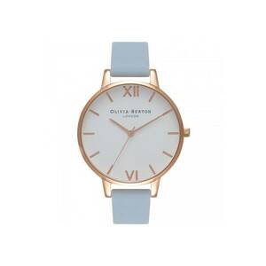 Ceas Dama - Big Dial - inox - piele naturală - 38mm imagine