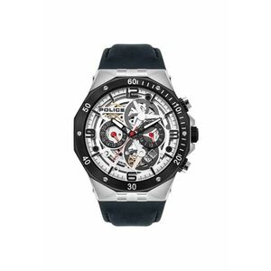 Ceas Barbati Rizal - 46mm - inox - piele naturala - rezistent la apa imagine
