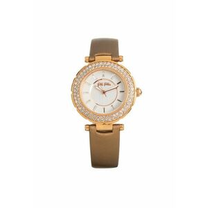 Ceas dama quartz - inox - piele naturala - 35mm imagine