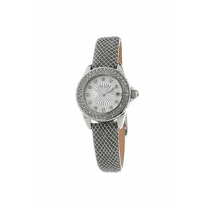Ceas Dama - 28mm - inox - piele naturala - culoarea argintie imagine