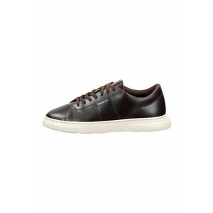 Pantofi sport low cut din piele Joree - Maro inchis imagine