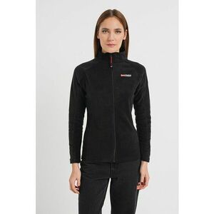Bluza sport de fleece cu maneci raglan Tug - Negru imagine