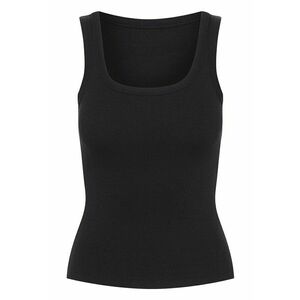 Top dama - Bumbac/Viscoza - Negru imagine