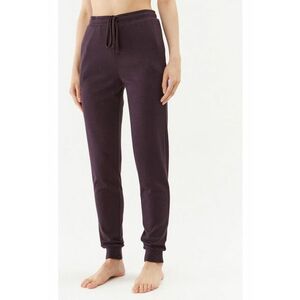 Pantaloni de pijama dama - 303303525 - Viscoza/Poliester - Albastru imagine