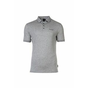 Tricou polo regular fit - Gri imagine