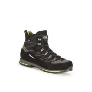 Pantofi sport barbati Trekker Lite III GTX - Piele intoarsa/Poliuretan - Negru/Verde imagine