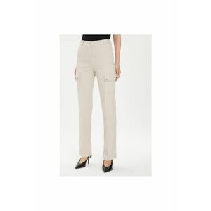 Pantaloni dama - 303918583 - Bumbac/Poliester - Bej - Bej imagine