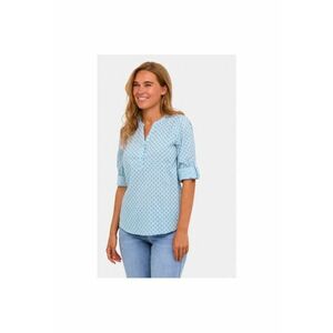 Camasa dama - 304099120 - Bumbac - Albastru - Albastru imagine