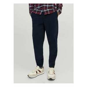 Pantaloni barbati - 302663569 - Bumbac - Albastru - Albastru imagine
