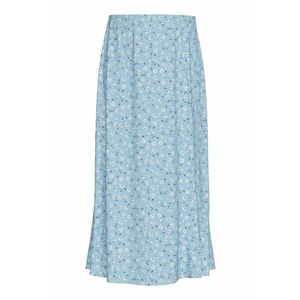 Fusta dama CASHMERE BLUE FLOWER - 100% viscoza imagine