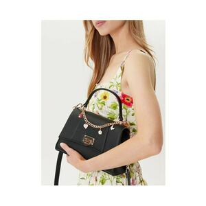 Geantă dama VIVA PLATFORM - piele ecologică - negru imagine