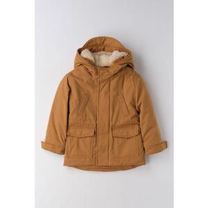 Geaca parka cu captuseala din plus - Caramel imagine