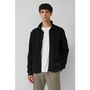 Bluza de trening din amestec de bumbac cu fermoar - Negru imagine