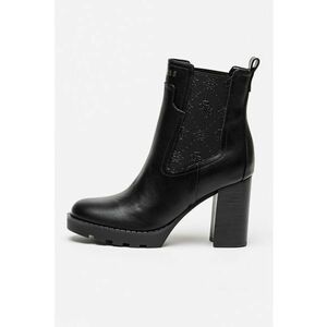 Botine Chelsea de piele ecologica Nealle - Negru imagine